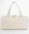 BG676 BagBase Edit Canvas Duffle Natural/ Natural colour image